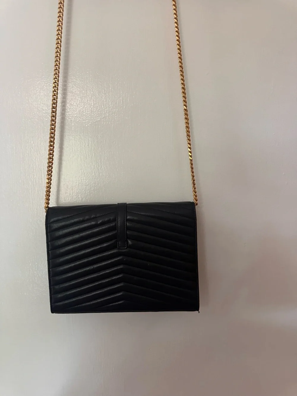 YSL Monogram Large Wallet on Chain - Picture 7 of 7